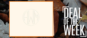 Delavan Monogram Printed Notes