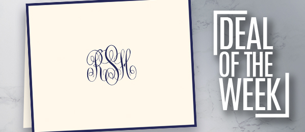Delavan Monogram Notes