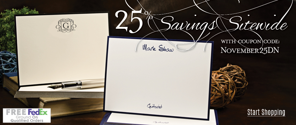 personalized stationery cards notepads napkins gifts more foil border name cards graduation