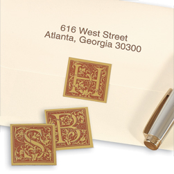 Gold Envelope Seals